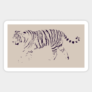 Tiger Stripes Magnet